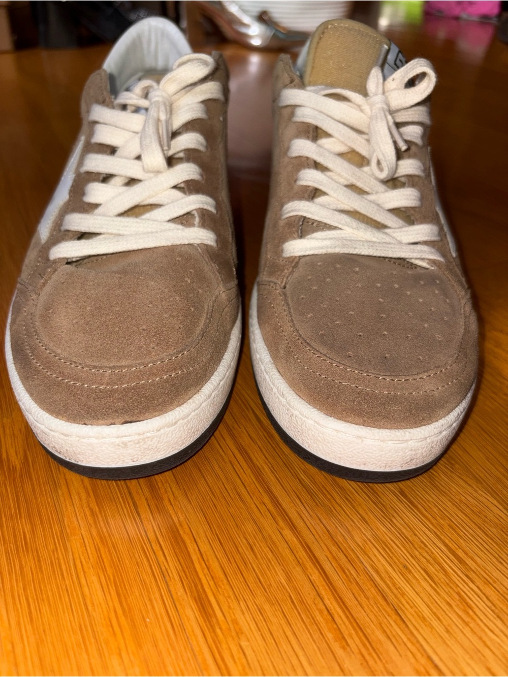 Men's Golden Goose Ball Star Suede Leather Sneakers - Picture 8 of 8